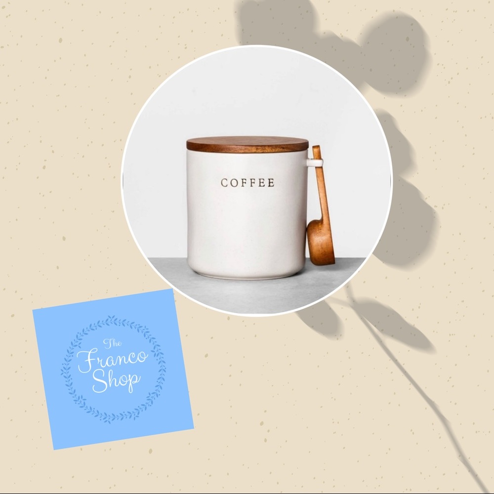 NWT Hearth & Hand Coffee Canister